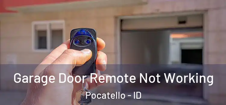  Garage Door Remote Not Working Pocatello - ID